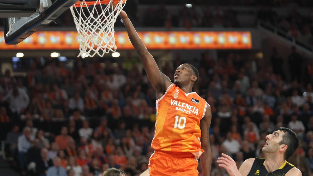 Omari Moore, jugador del Valencia Basket